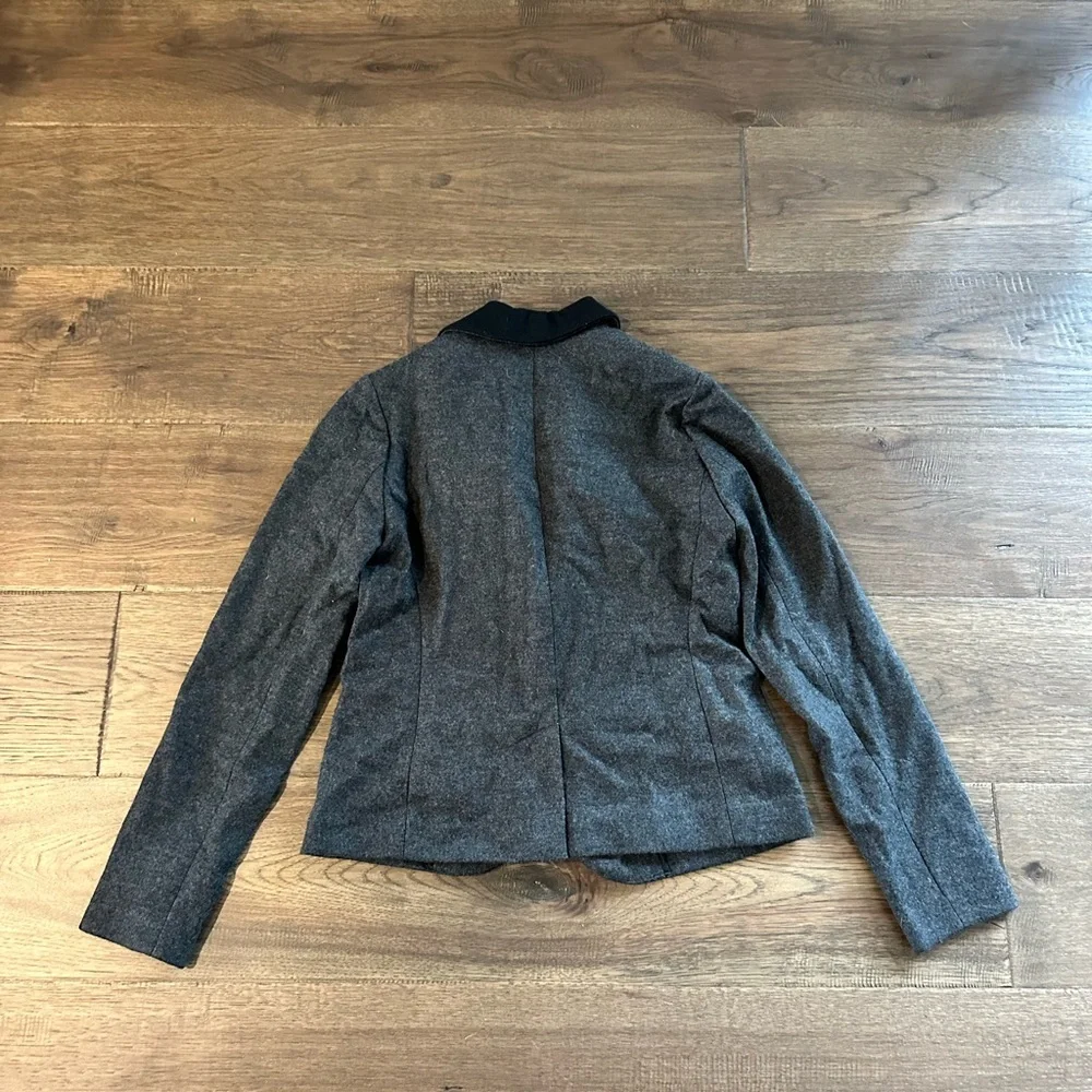 J. Crew Wool Tuxedo Jacket Short Blazer